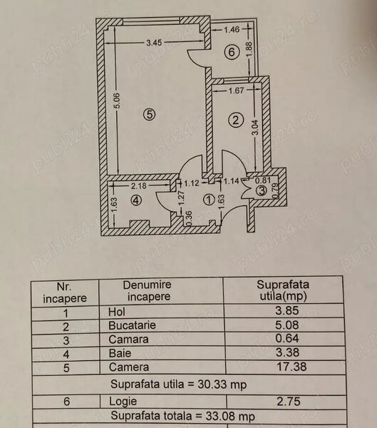 Pantelimon, Ritmului, decomandata, bl. 1981, Metrou Iancului,